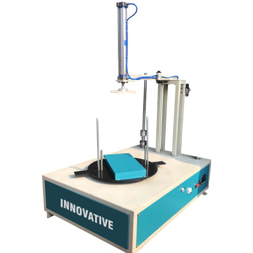 simple box wrapping machine with holding system