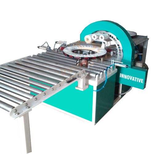 Fully Automatic Horizontal Coil Wrapping Machine With- Conveyor System in india