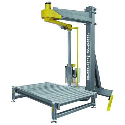 Arm Type Pallet Wrapping Machine with – Conveyor System